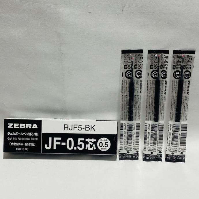 

[COD] REFILL PULPEN ZEBRA SARASA CLIP 0,5 MM HITAM / 1 BOX ISI 10 PCS BERMUTU Kode 1243