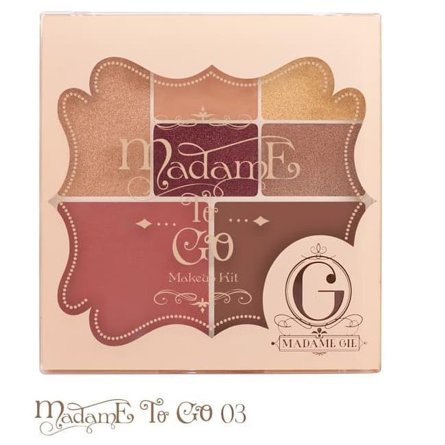 Yang Terbaik--Madame Gie Madame To Go - Face Pallete/ EYESHADOW PALETTE KECIL madam gie - madame gie