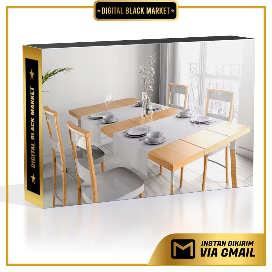 Tablecloth Mockup Decorating Ready Made Table