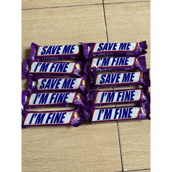 Snickers x BTS Chocolate