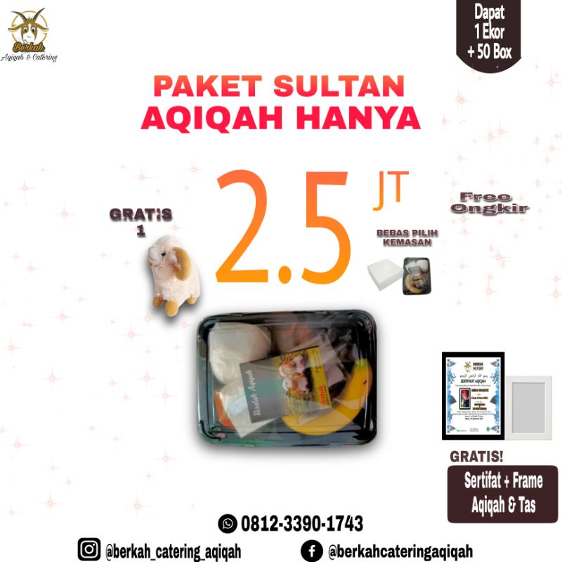 

Paket Aqiqah Sultan