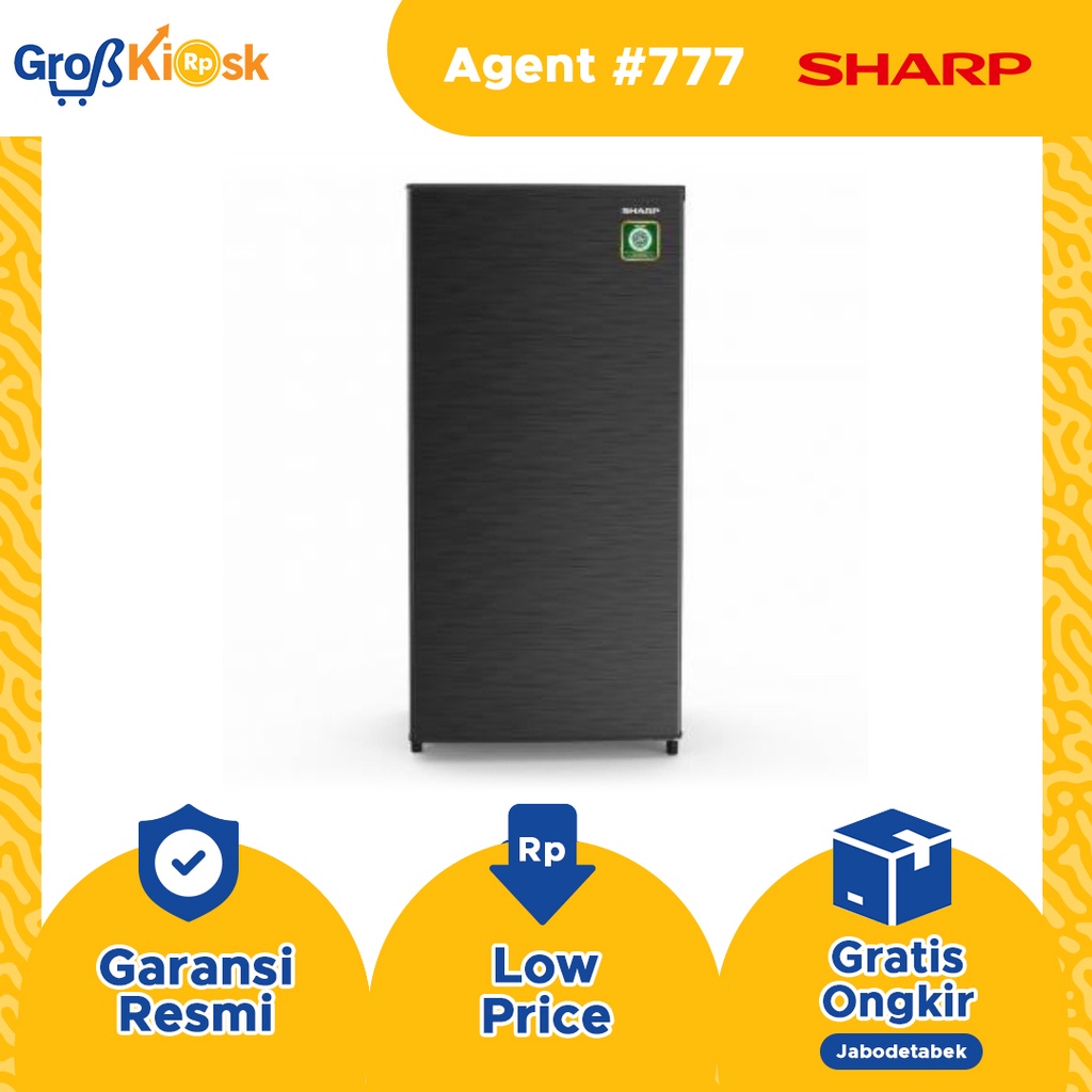 KULKAS 1 PINTU SHARP SJ-N182N HS / SJ N182N 166 LITER