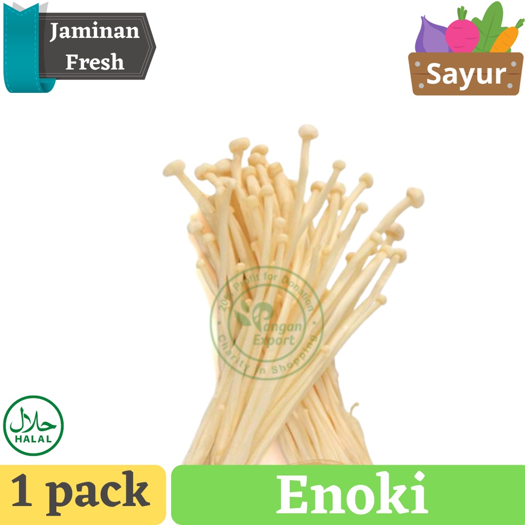 

Jamur Enoki Import / Mushroom / Shitake Bumbu Sayur by Pangan Export