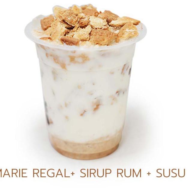 

Terdepan--100 mL Sirup Jamaica Rum Premium HALAL - Italian Syrup Trieste Havana - Delifru Rum Raisin