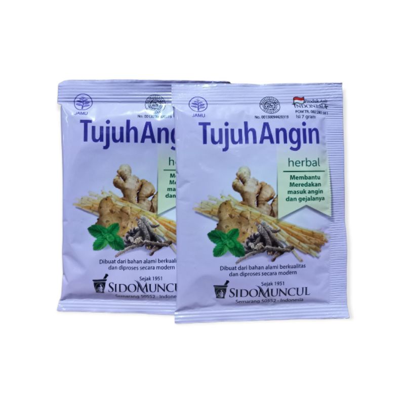 

jamu tujuh angin