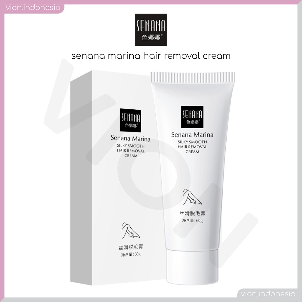 SENANA Hair Removal Cream Perontok Penghilang Bulu Rambut SN005