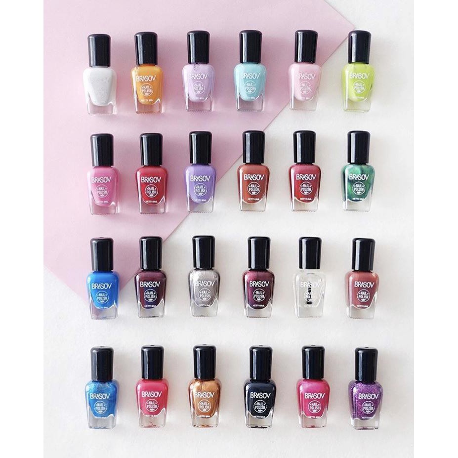 BRASOV KUTEK NAIL POLISH WARNA 8ML ( RANDOM )