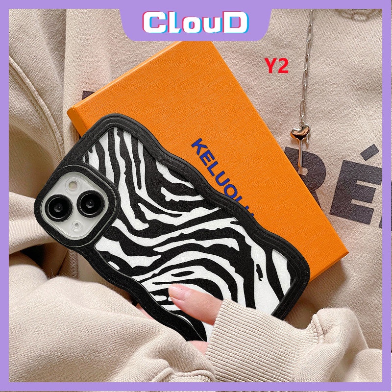 Wavy Edge Leopard Casing Redmi Note 9s 9pro 9 8 11 Note 11s Note 10s 11 10 Pro Redmi A1 10C 10A 9A 10 9T 9 9C NFC Note 10 Pro Max Plus Shockproof Irregular Stripe Soft Tpu Cover