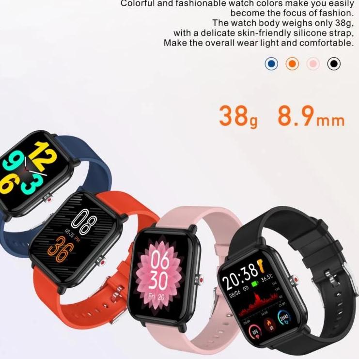 Yang Terbaik--Aolon Smart Watch Rush S Heart Rate Blood Pressure Monitor