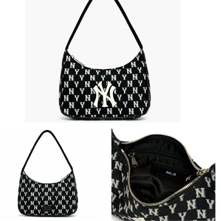 UBD.22Oc22ᴺ ‣ Tas MLB Monogram Juard Hobo Bag / Backpack/ Waisbag NY Yankees Import Quality#6001