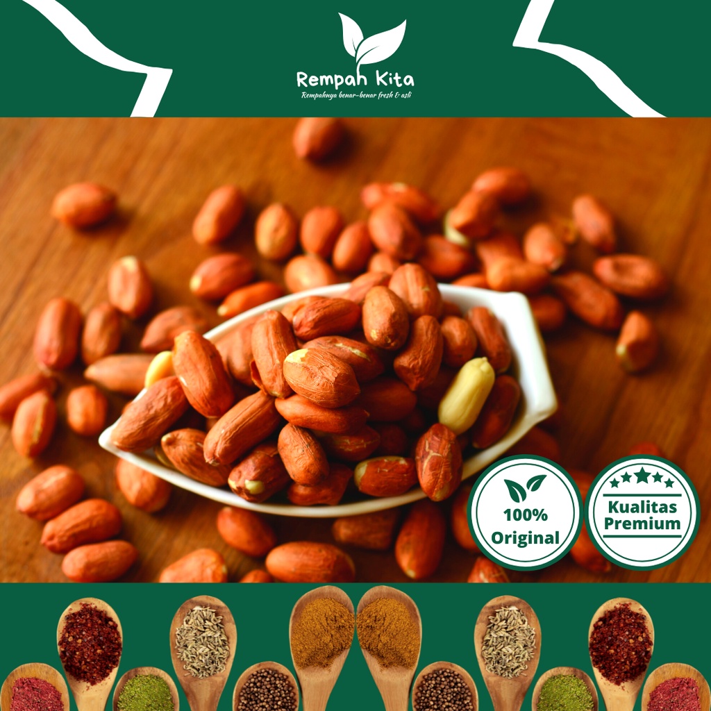 

Rempah Kita Kacang Tanah 100 g - 250 g