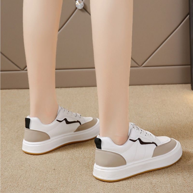 DDS9035 Sepatu Wanita Sneakers LINE Fashion Import Ready Jakarta Bisa COD (With Box)