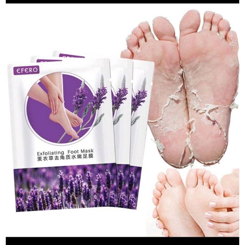 Masker kaki Foot Peeling Mask Remove Dead skin Exfoliating Pedicure masker