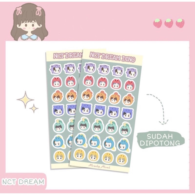 NCT Dream Cute Dino Sticker