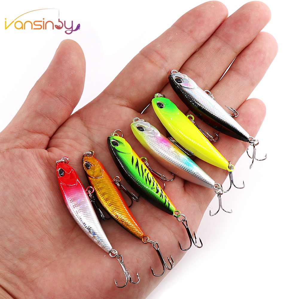 Umpan Pancing 5g/5.3cm Fishing Minnow Lure Umpan Ikan Alat Pancing Kail Plastic Bait Umpan Mancing umpan casting gabus