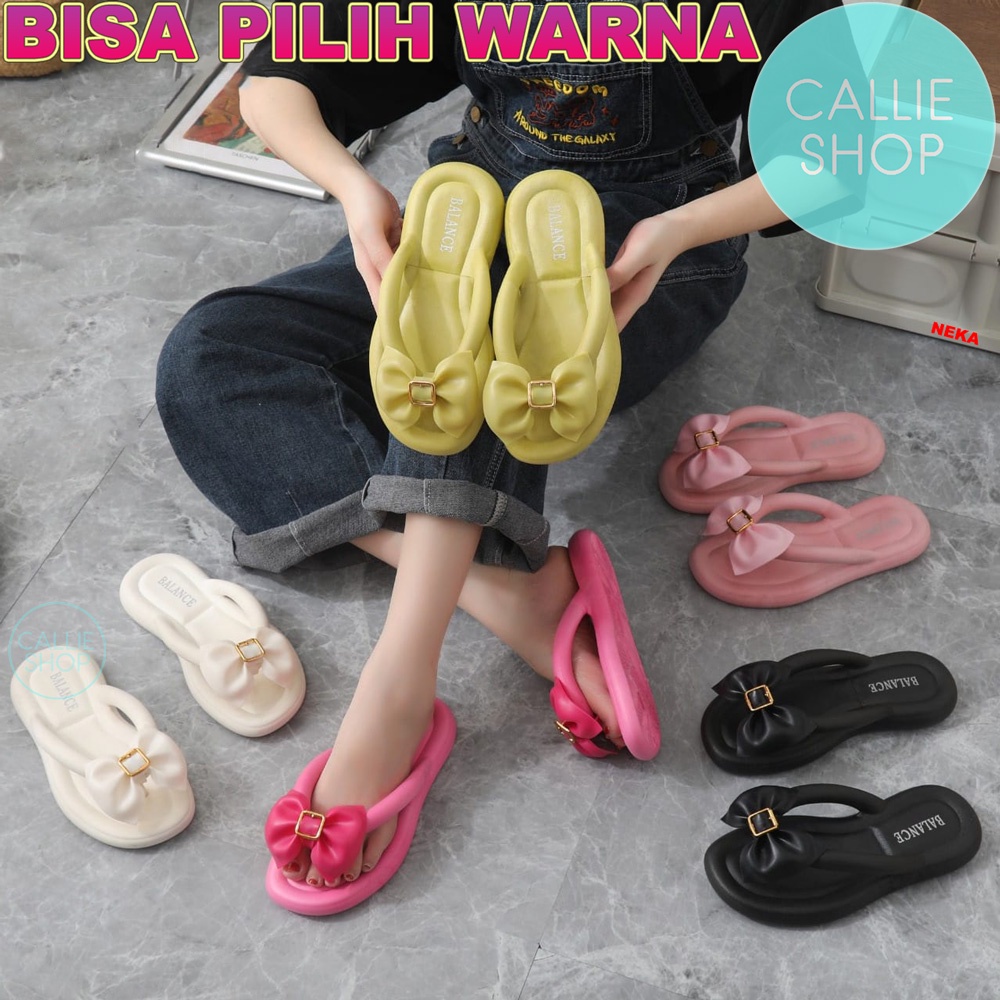 Sandal Bangkok Sendal Slipper Pita Kotak Jelly Balance 2024-3 BKPTKTK