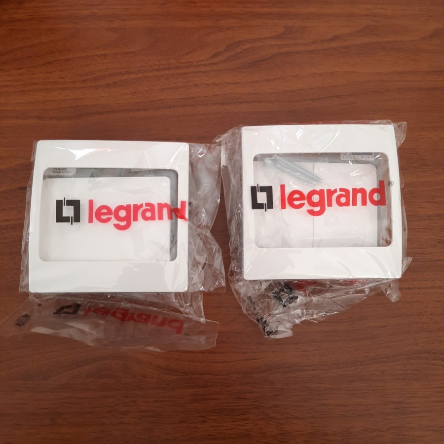 Saklar Lampu Legrand Malia Putih - Seri