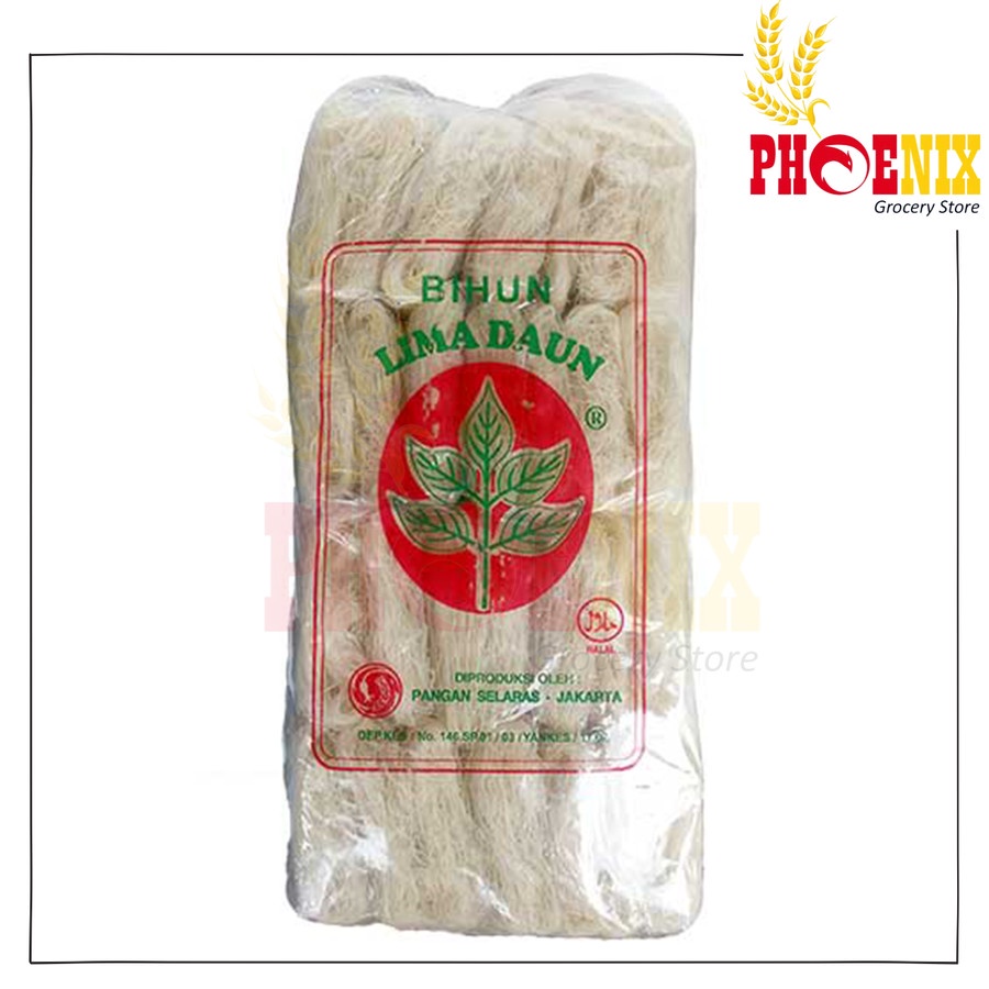 

Bihun cap lima daun 1 bal 4 KG