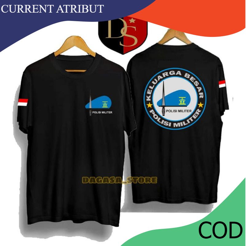Kaos/T-shirt/Baju/ KBPM(KELUARGA BESAR POLISI MILITER) - CURRENT ATRIBUT