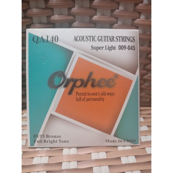 Senar Gitar Akustik ORPHEE QA140 QA150 QA160