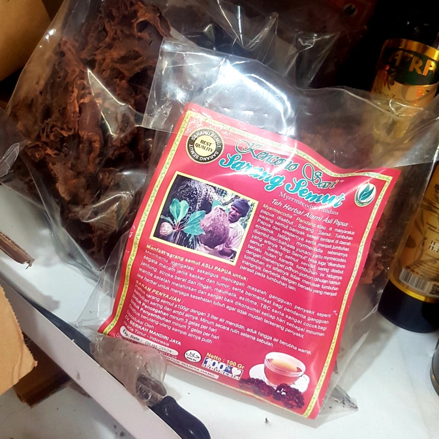 

TEH SARANGSEMUT - teh sarang semut teh papua original sarang semut |KENCONO SARI 100 GR