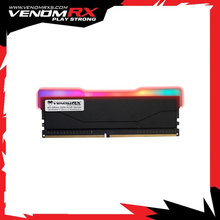 VenomRX DDR4 8GB PC3200 Super RGB / VenomRX 8GB DDR4 PC25600 3200mhz