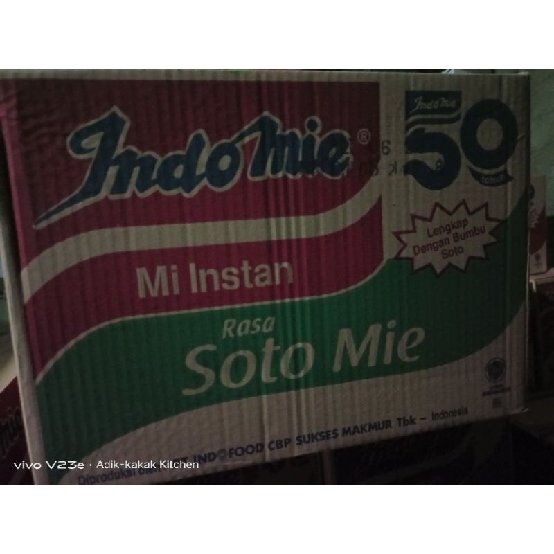 

indomie soto isi 40 1 dus