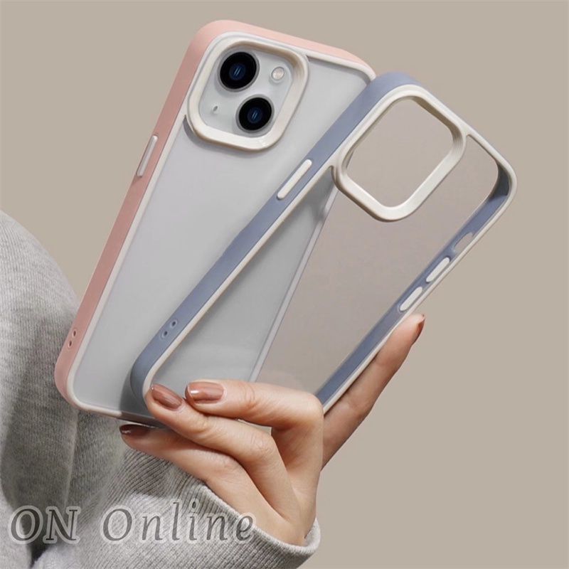 Soft case tpu Transparan Anti Jatuh shockproof Cover Iphone 11 12 13pro Max X XS XR XSMAX 7 8plus