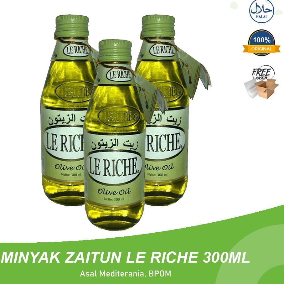 

EXCLUSIVE!Minyak Zaitun Le Riche 300ml Aman Untuk Memasak Masak Makanan Sebagai Suplemen Tubuh & Jantung|KD7