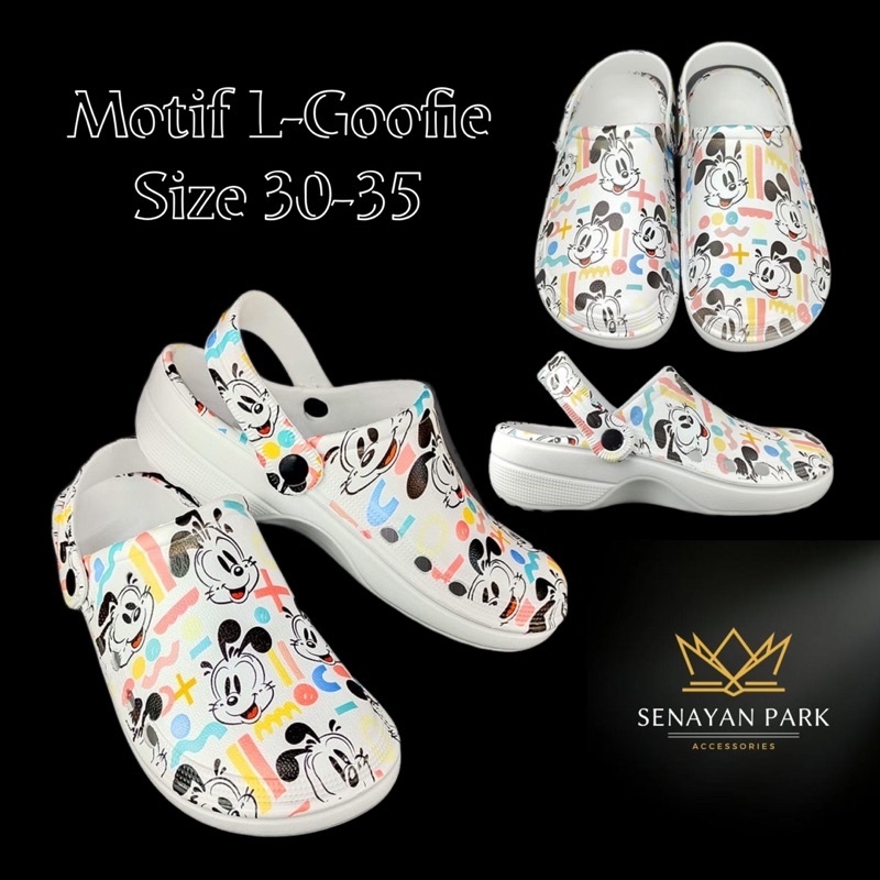 Sandal Baim Anak Motif Bobdog Size 30-35/Sandal Kodok Anak Unisex Promo Sen