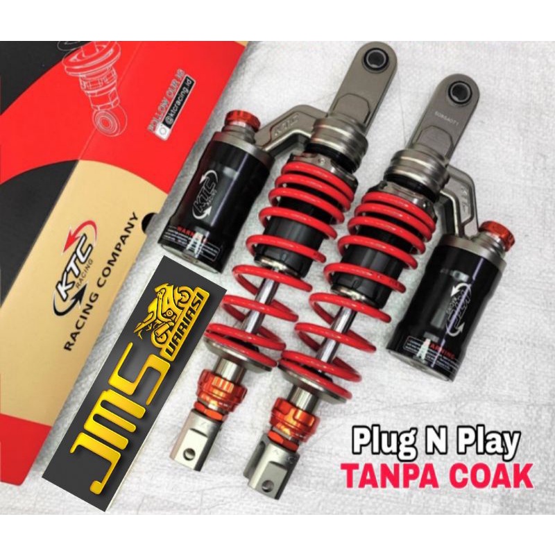 shock breaker ktc racing extreme original nmax lama nmax new aerox pcx 150 pcx 160 xmax 250 Blade RX king Vega Jupiter z fizr Revo Supra x 125
