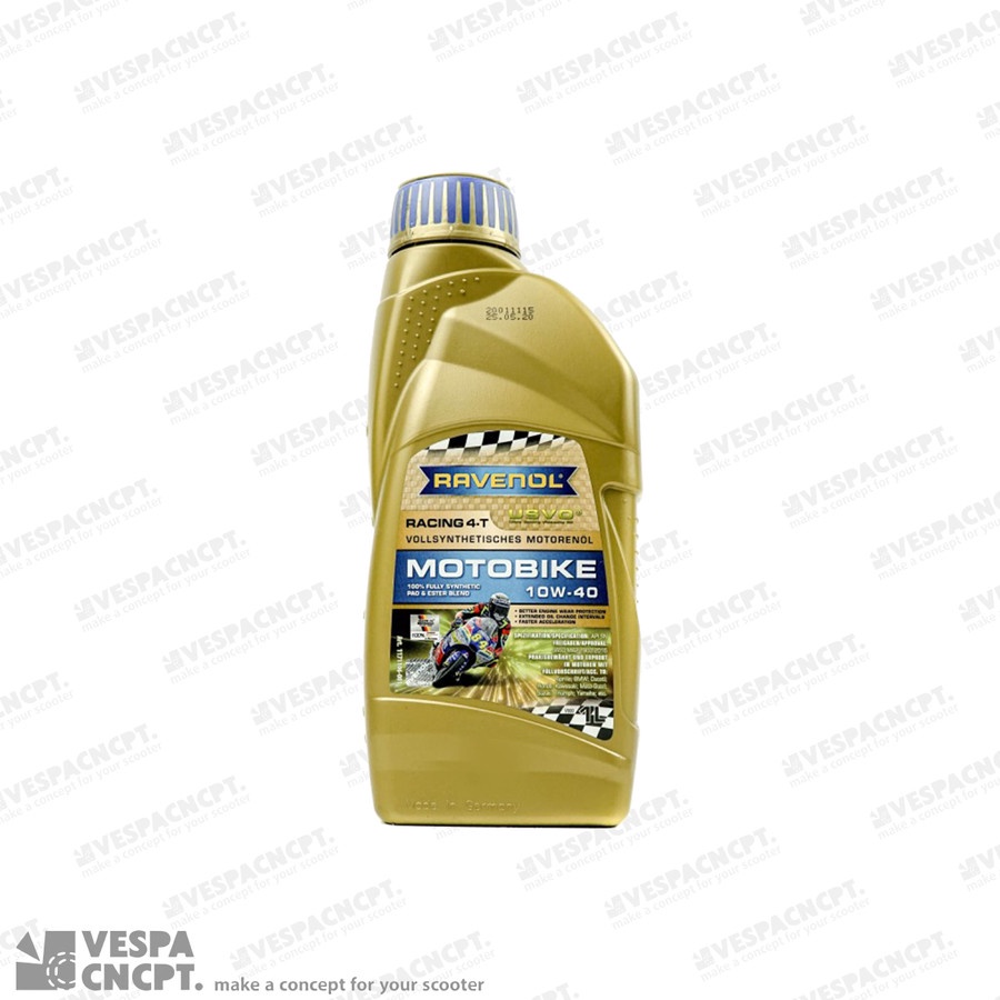 Oli Mesin Ravenol Racing Usvo 10w-40 Vespa Sprint Primavera Lx S Gts