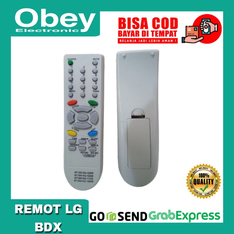 Remot TV LG Tabung 124 BDXW