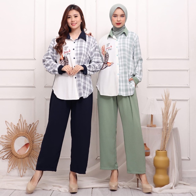 STELAN CRINKLE MIX KOTAK VIRAL ONE SET SETCEL DTF MOTIF GAMBAR HIJAB BIGSIZE JUMBO GROSIR JAKARTA MODELLANO BEAUTI BOOK EVERY