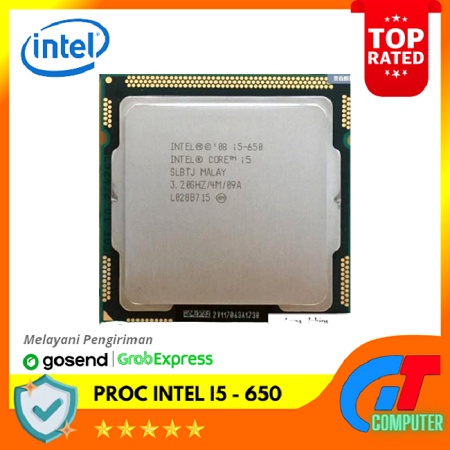 Processor intel core i5 650