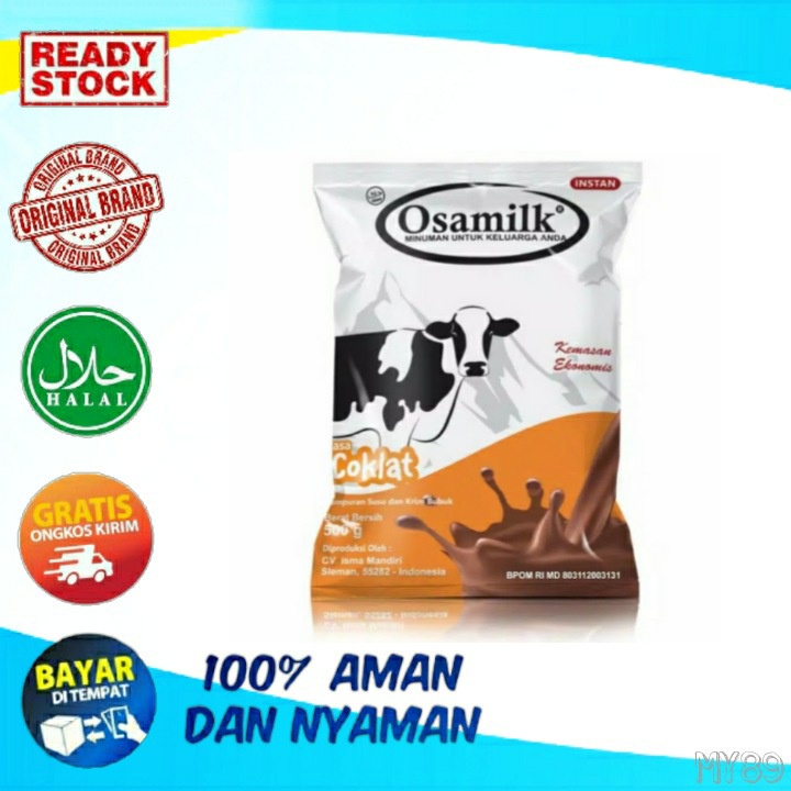 

OSAMILK COKELAT 500gr / 300gr SUSU GEMUK BADAN SEMUA USIA