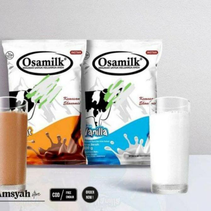 

45G✴ Osamilk Susu Penggemuk Badan 500 gram / kemasan berwarna Koleksi Terbaru