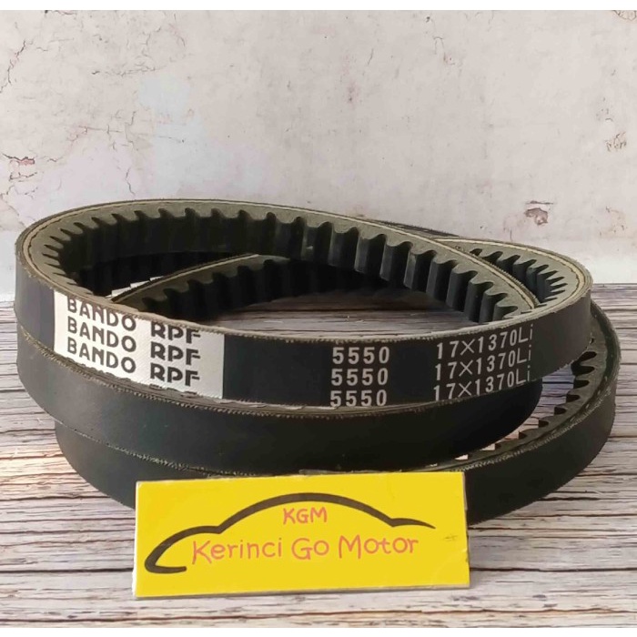 BANDO VAN BELT RPF-5550 V BELT TALI KIPAS RPF5550 FAN BELT BERGIGI