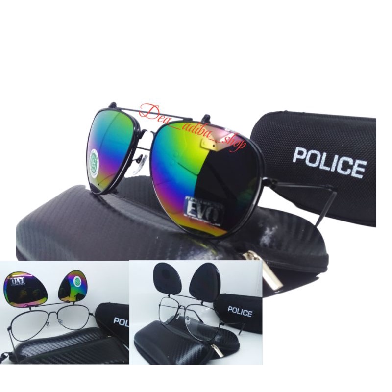 Kacamata Hitam Terpopularisasi EVO YMMO CLip ON Model BL Frame Kokoh Terbaru Terkait Terkini Terlari