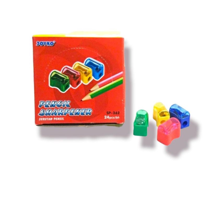 

[Ecer] 1 Pcs Rautan Pensil Joyko || Serutan Pensil Pencil Joyko