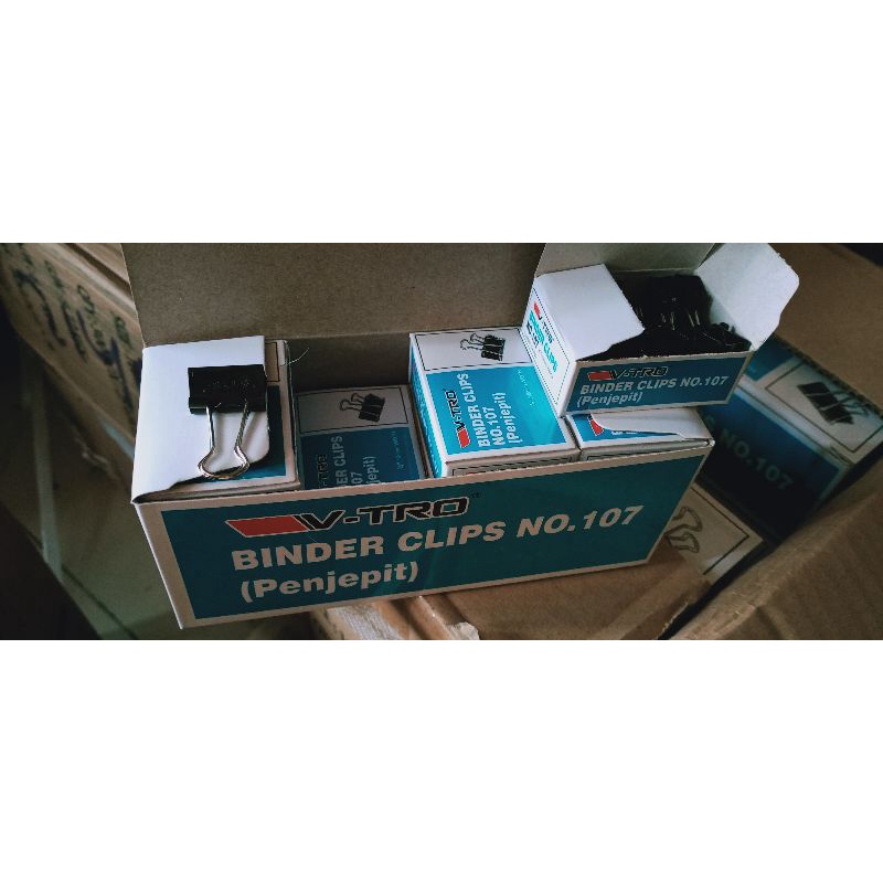 

Binder Clip No 107 Vtro isi 12pcs