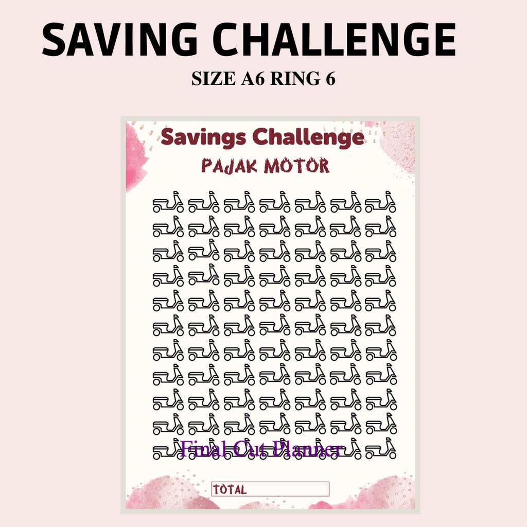 

Saving Challenge A6 - Pajak Motor By Monologprojects .