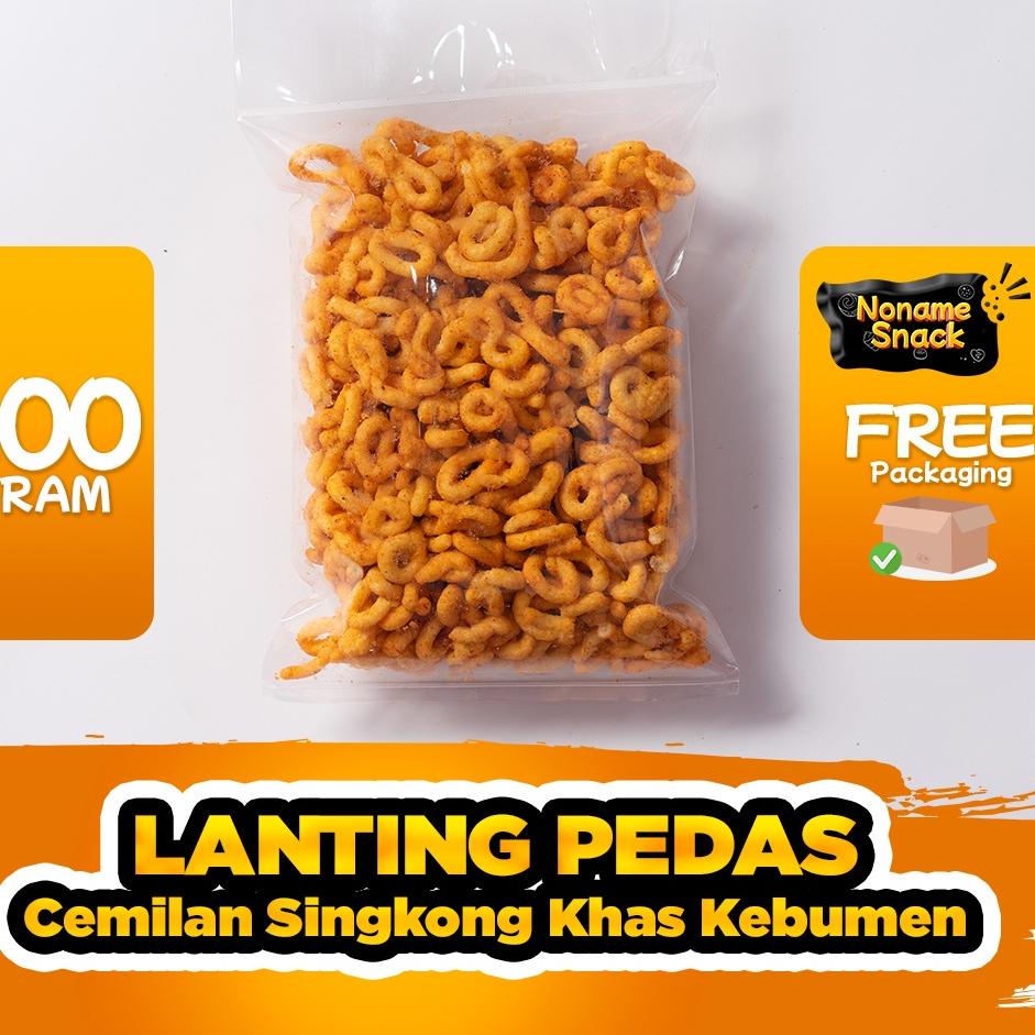 

Harga Kompetitif--NoName Snack - Lanting Pedas Klanting Oleh Oleh Kebumen Cemilan Grosir 200G 300G