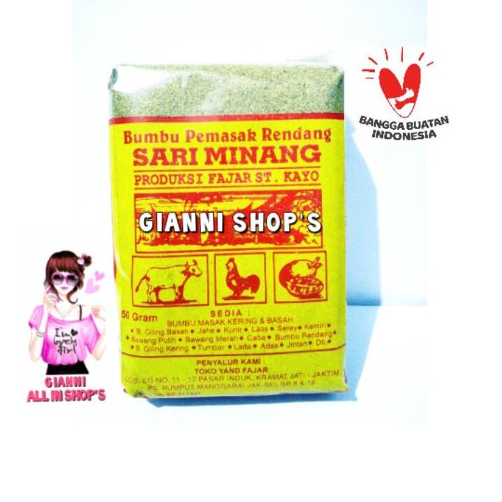 

kodeKk9K4--Bumbu Rendang sari minang Asli Tanpa bahan pengawet Cocok untuk Daging sapi Rendang, ayam & jengkol