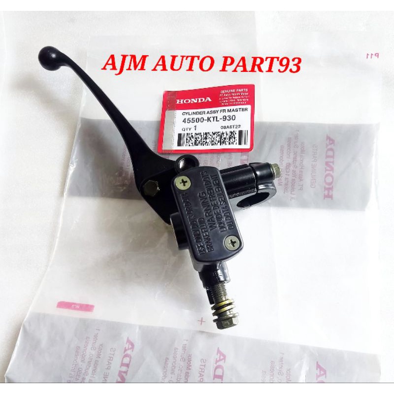 MASTER REM ATAS ASSY MASTER REM DEPAN KUMPLIT SUPRA X KARISMA SUPRA X125 SUPRA FIT AHM KTL