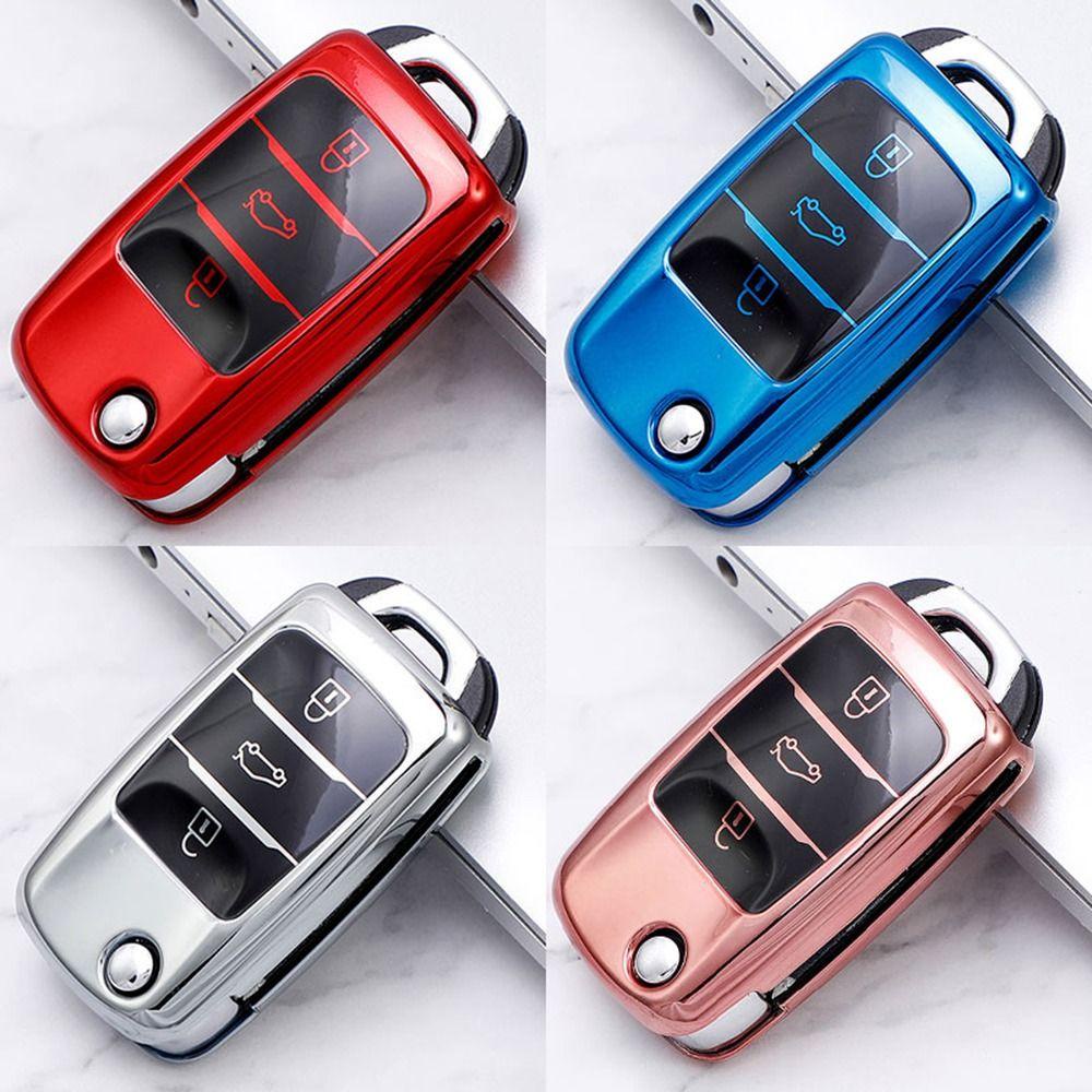 Preva Remote Key Case Soft TPU Aksesoris Mobil Skin Key Fob Cover