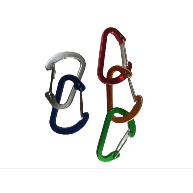 Gantungan Carabiner Outdoor Allumunium Alloy