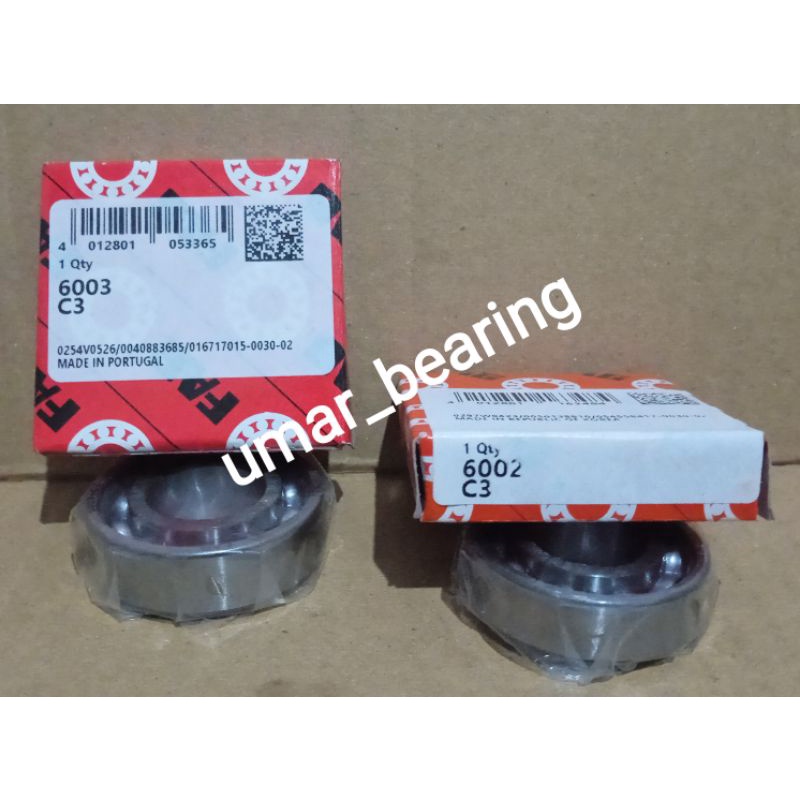 Bearing Laher 6003 6002 FAG C3 Camshaft Noken As jupiter Z cripton Vega R new High speed