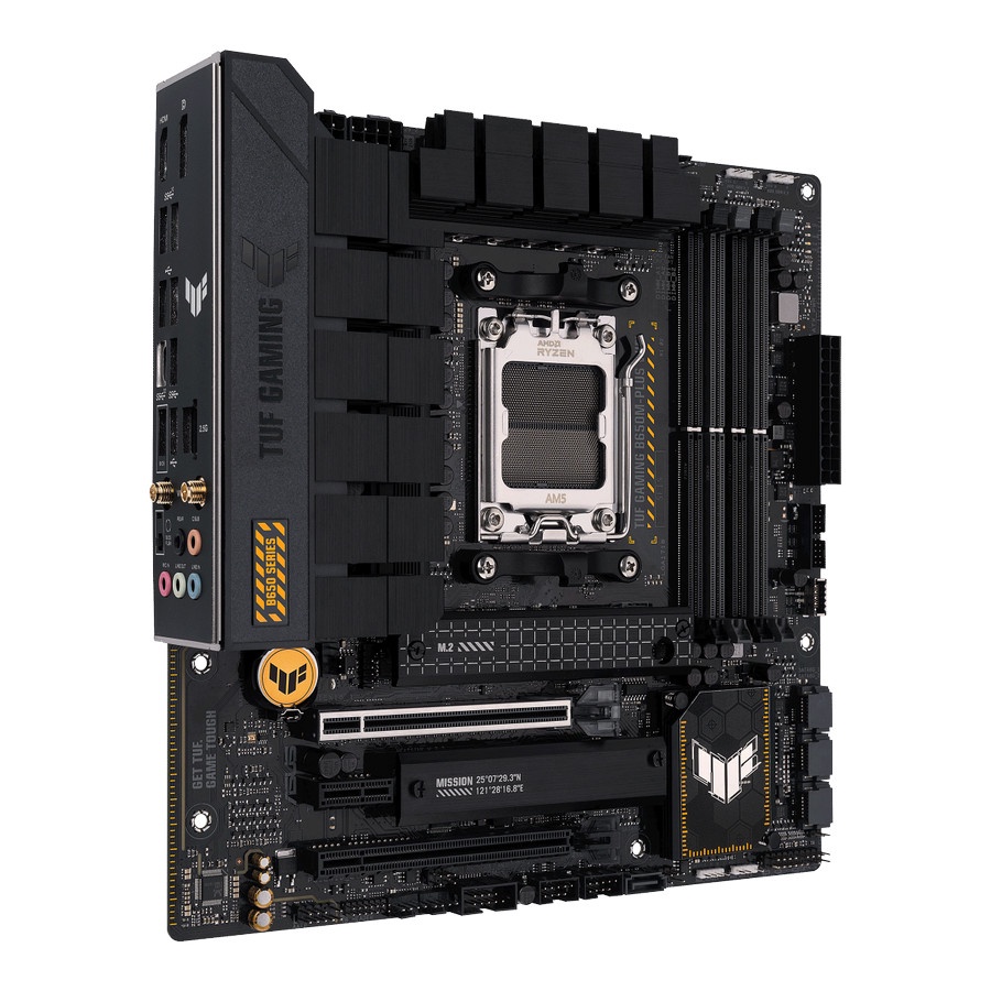 Asus TUF Gaming B650M-PLUS WIFI (AM5, AMD B650, DDR5, USB3.2 Type-C)