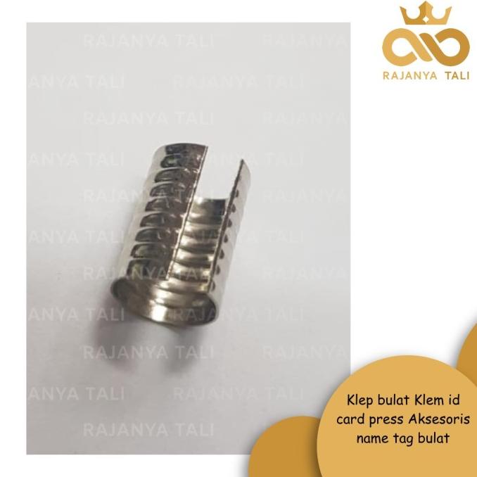

Klep Bulat Klem Id Card Press Aksesoris Name Tag Bulat